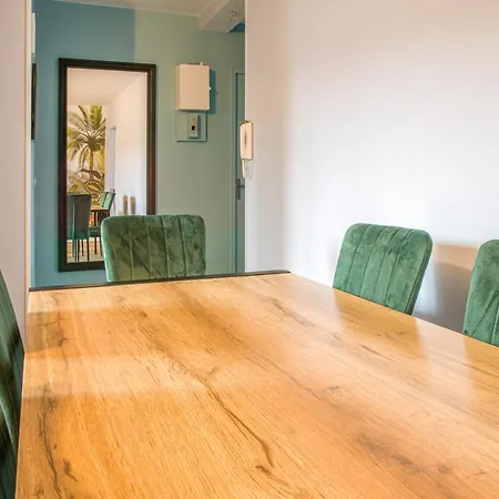 Sous les palmiers - grand appartement rénové en plein centre ville Apartamento *